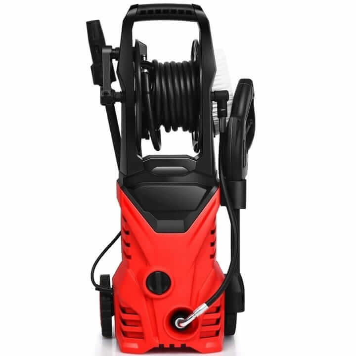 Aukšto Slėgio Plovimo Įranga Su Priedais 1400W, Raudona