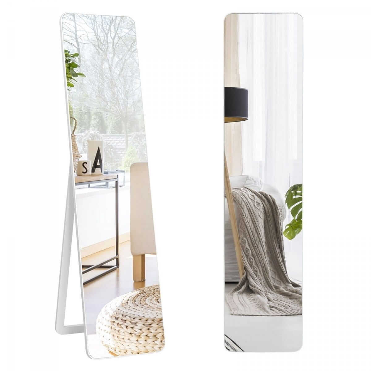 Jewelry And Accessories Cabinet With Mirror 156 × 37 × 46 cm