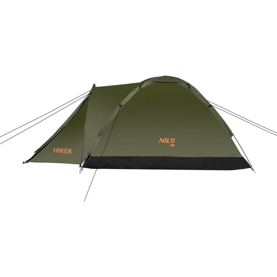 Dvivietė Žyginė Palapinė Nils Camp NC6010 Hiker 3000 mm Atspari Lietui