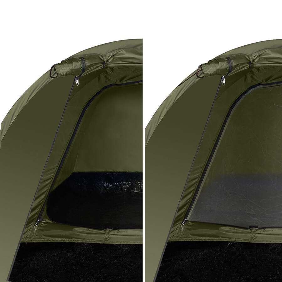 Dvivietė Žyginė Palapinė Nils Camp NC6010 Hiker 3000 mm Atspari Lietui