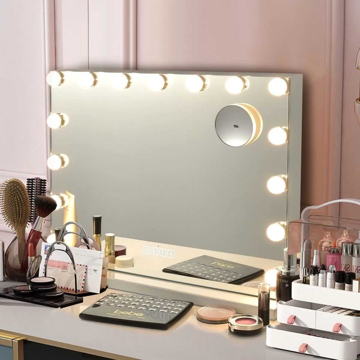 Jewelry And Accessories Cabinet With Mirror 156 × 37 × 46 cm