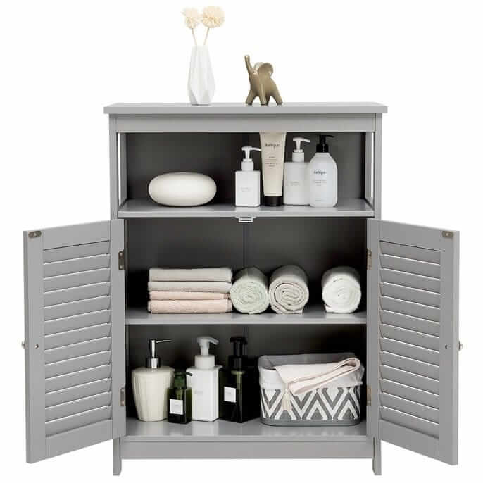 Classic Vertical Bathroom Cabinet With Shelf
