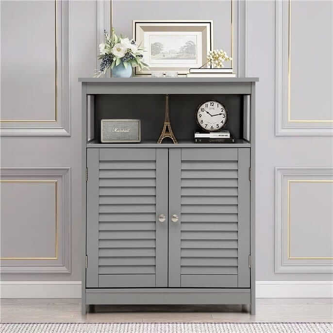 Classic Vertical Bathroom Cabinet With Shelf