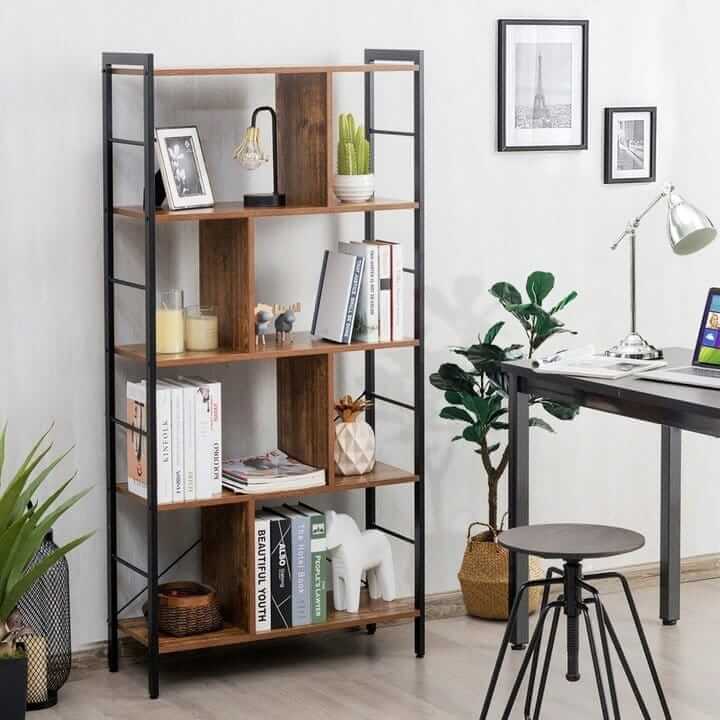 Wooden 4-Level Sideboard 80 X 24 X 119.5 Cm