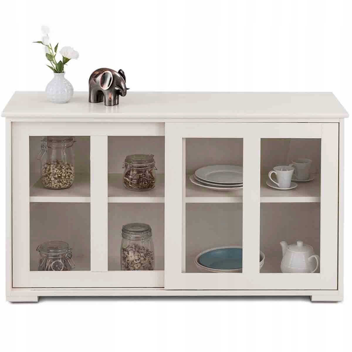 Wooden 4-Level Sideboard 80 X 24 X 119.5 Cm