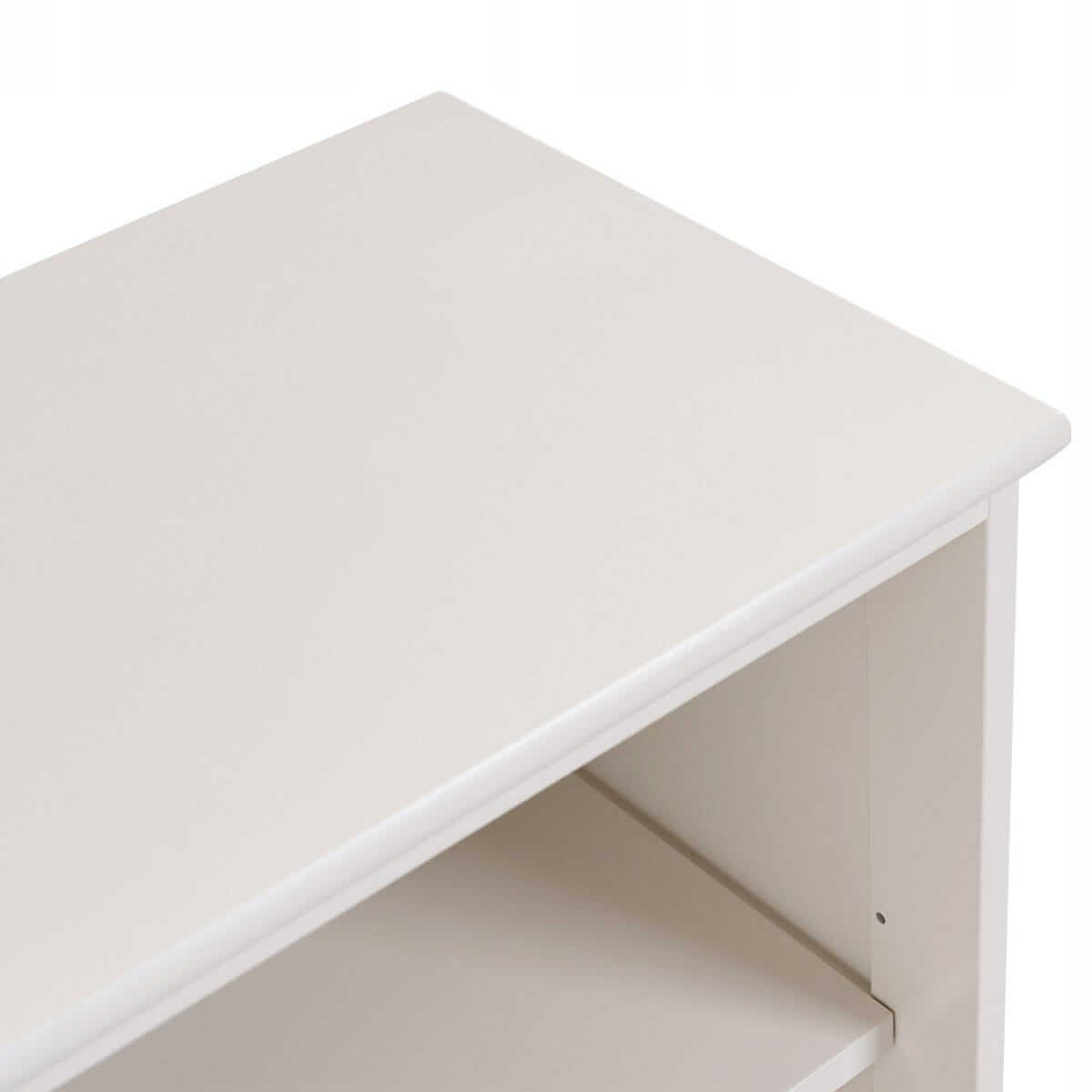 Komoda Su Stumdomomis Durelėmis Balta 106,5 × 60 × 33 cm