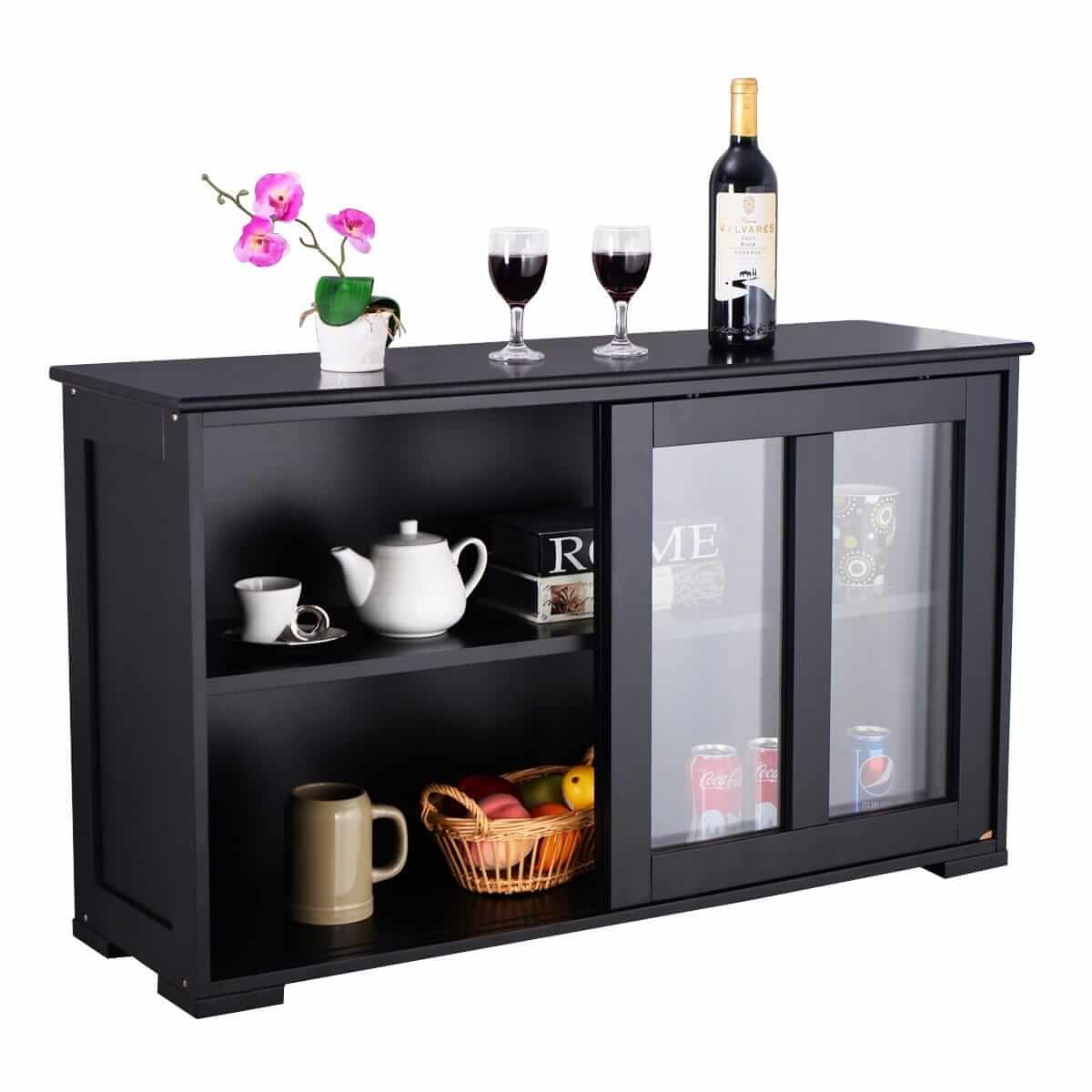 Wooden 4-Level Sideboard 80 X 24 X 119.5 Cm