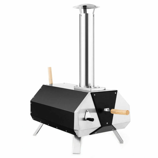 Lauko Malkomis Kūrenama Nerūdijančio Plieno Picų Krosnis