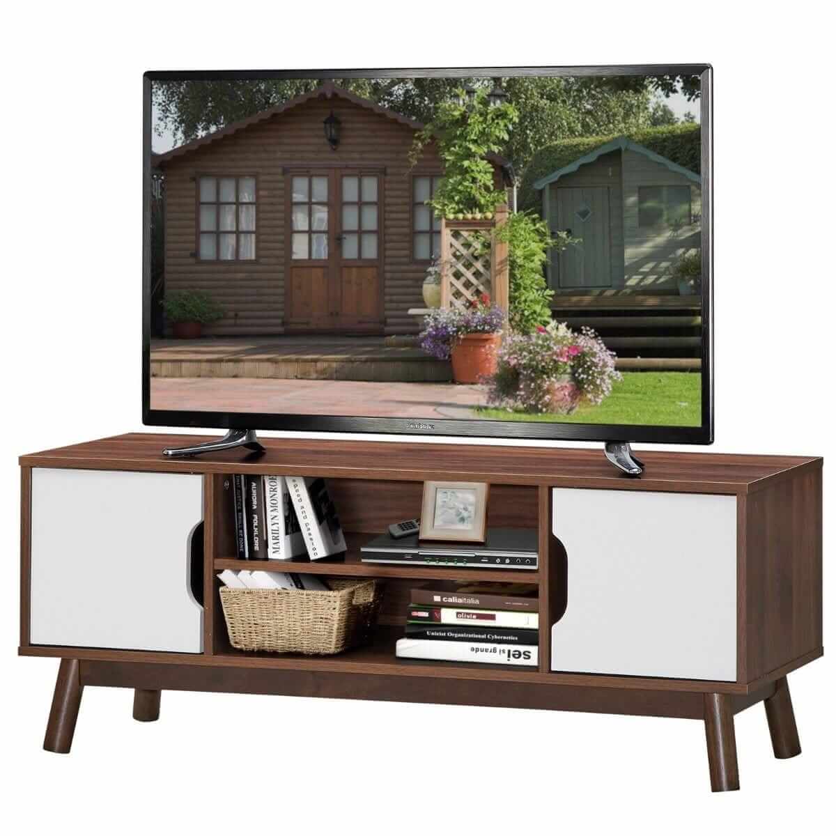 Wooden TV cabinet Chest of drawers 120 X 39 X 31.5 cm