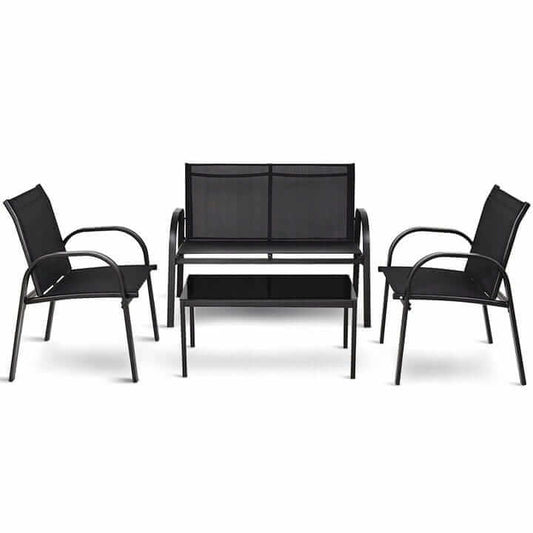 Wooden 4-Level Sideboard 80 X 24 X 119.5 Cm