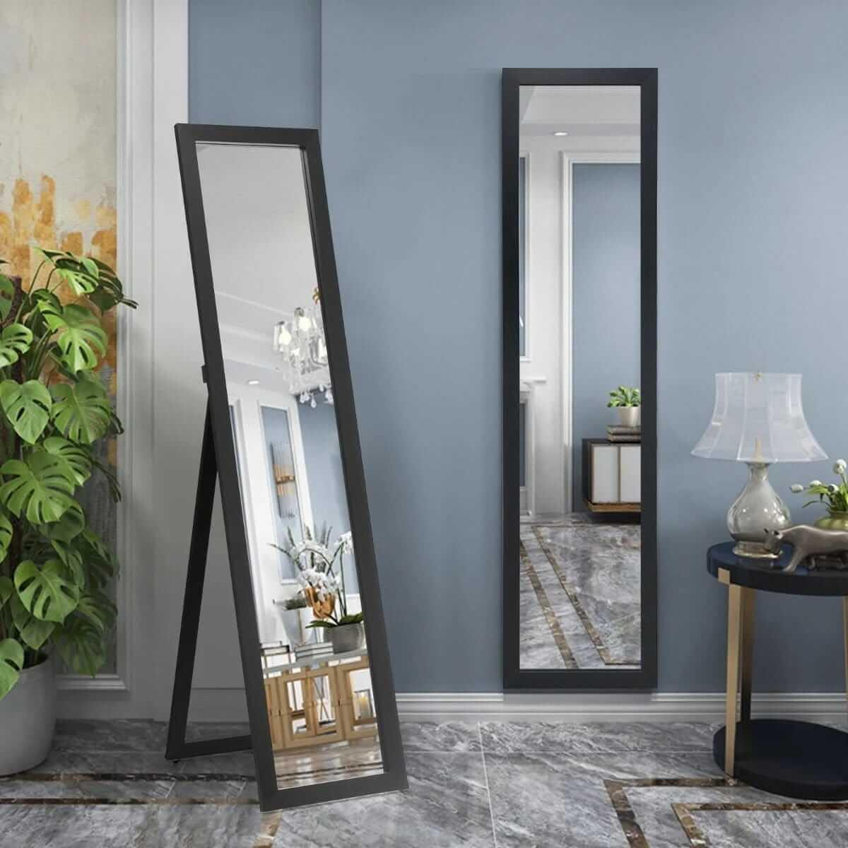 Jewelry And Accessories Cabinet With Mirror 156 × 37 × 46 cm