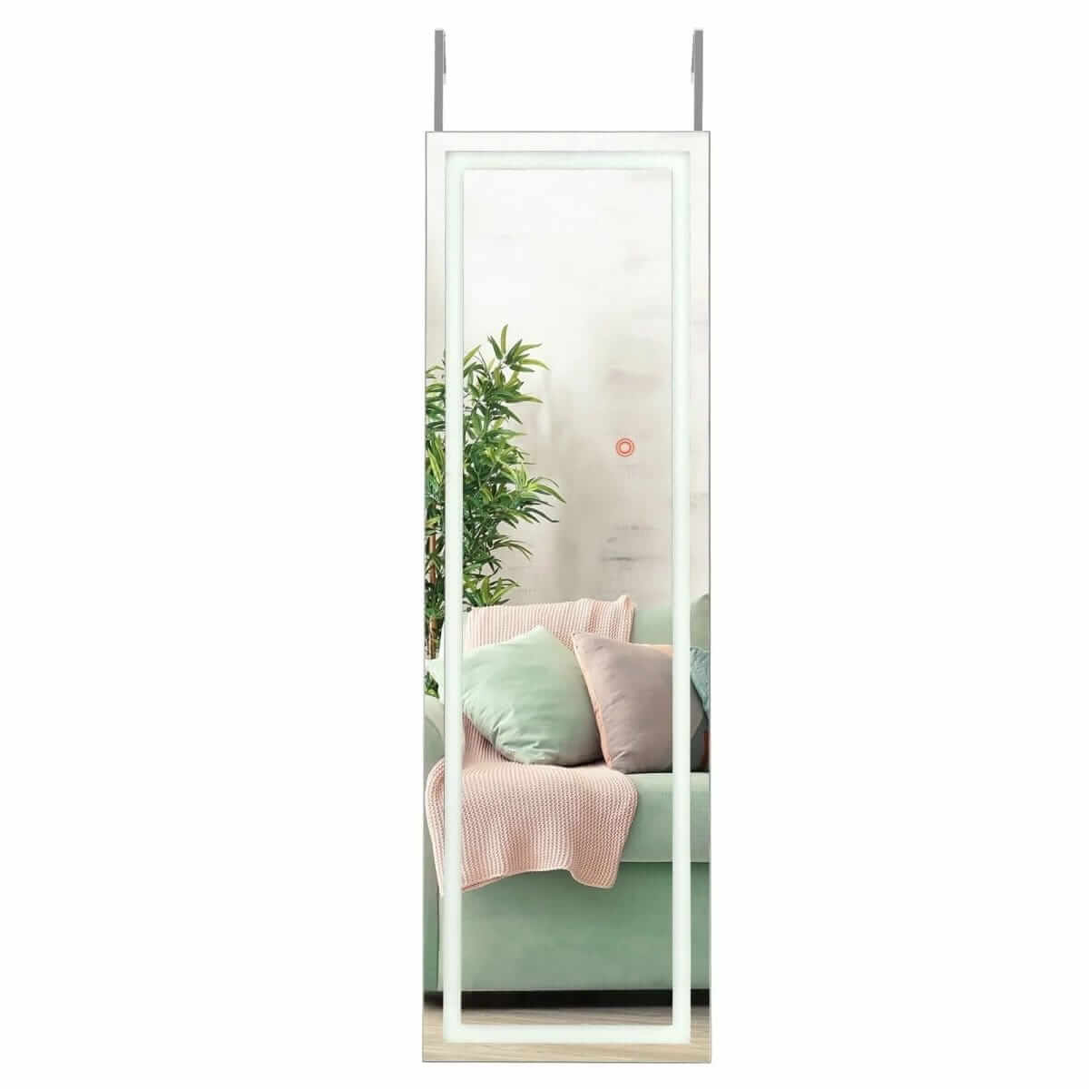 Jewelry And Accessories Cabinet With Mirror 156 × 37 × 46 cm