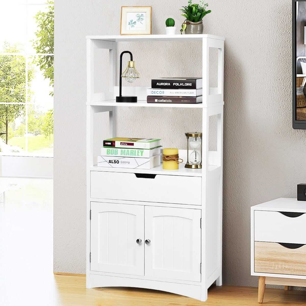Bathroom Cabinet With Shelves