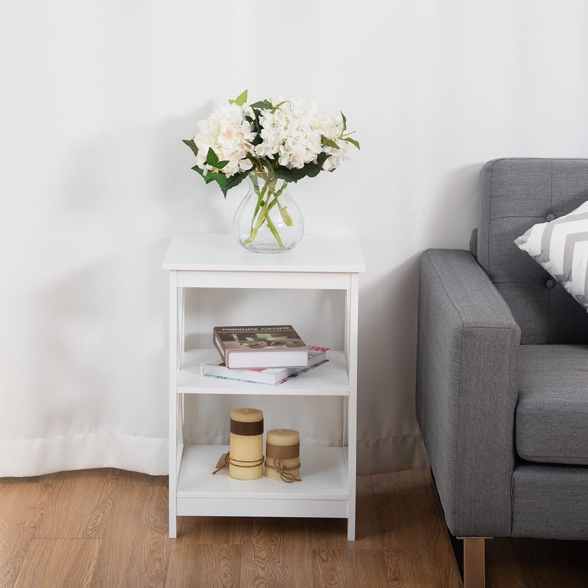 Bathroom Cabinet Dresser With Shelves Classic