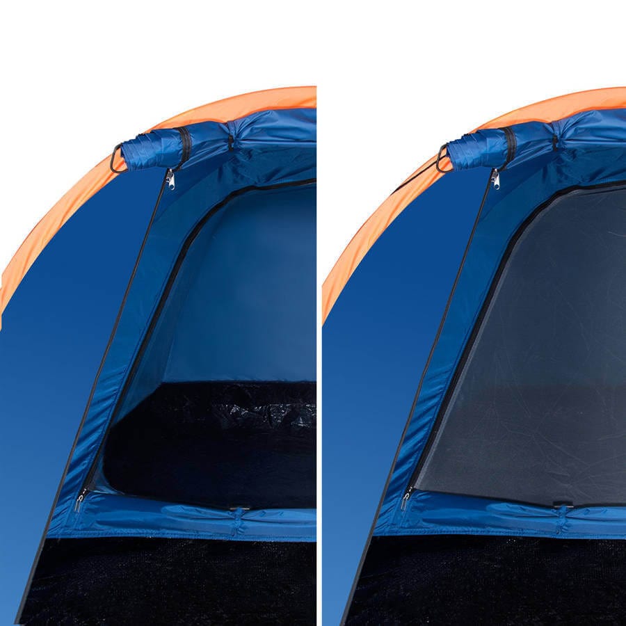 Dvivietė Žyginė Palapinė Nils Camp NC6010 Hiker 3000 mm Atspari Lietui, Mėlyna