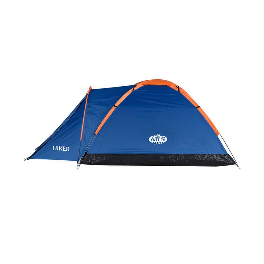 Dvivietė Žyginė Palapinė Nils Camp NC6010 Hiker 3000 mm Atspari Lietui, Mėlyna