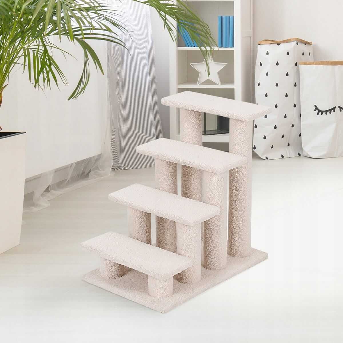 Laipynė Laipteliai Katėms Ar Šunims Su Minkštais Apmušalais  60 × 61 × 41 cm