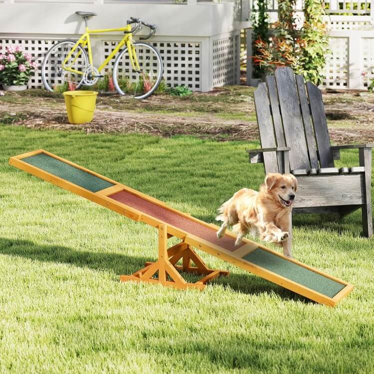 Medinė Šunų Dresūros Ir Balanso Sija, Lauko Treniruotėms