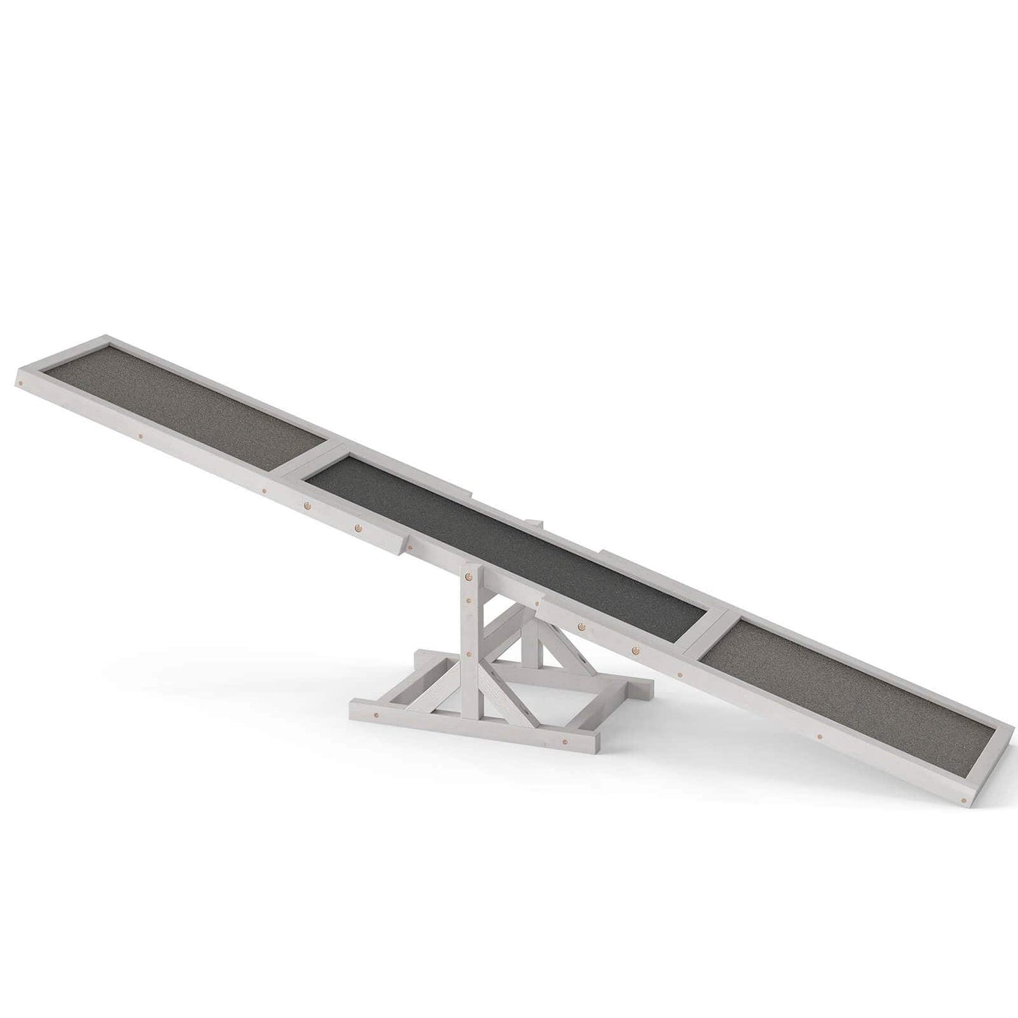 Medinė Šunų Dresūros Ir Balanso Sija, Lauko Treniruotėms, Pilka