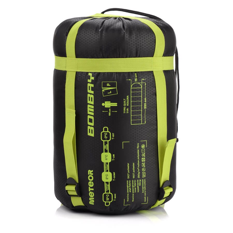 Miegmaišis Mummy Su Gobtuvu BOMBAY METEOR 220 x 75 cm + Uždangalas, 3 Spalvos