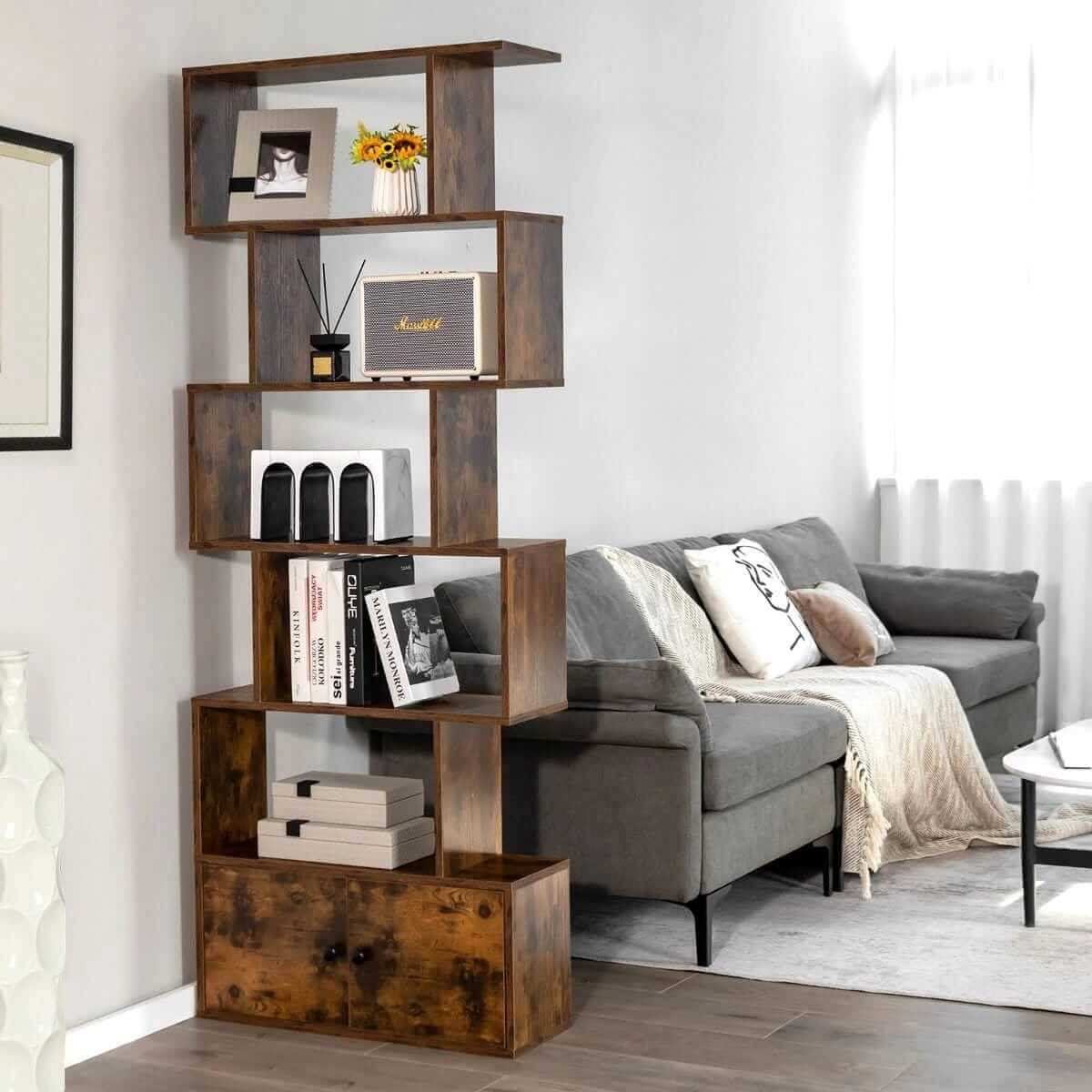 Bathroom Cabinet Dresser With Shelves Classic