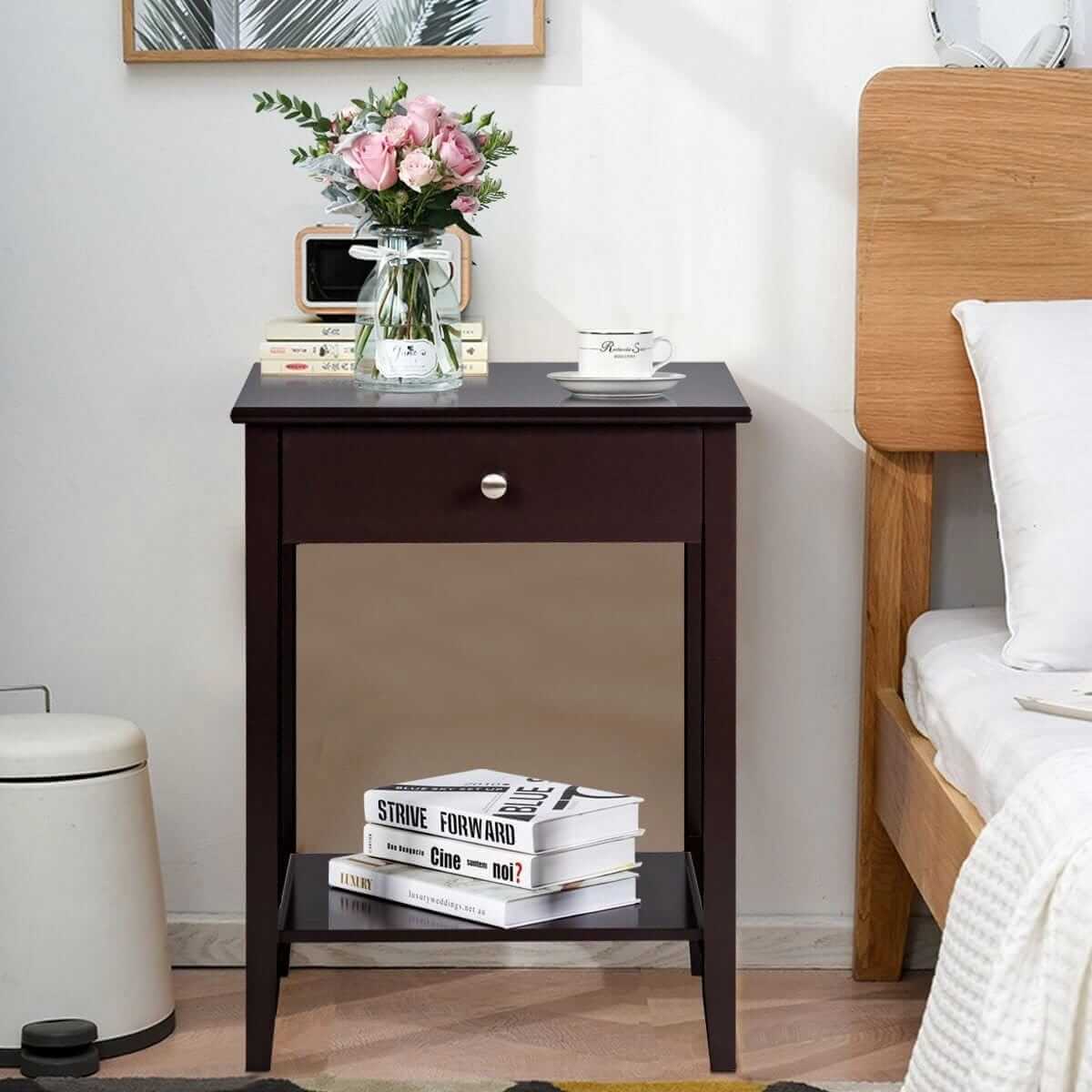 Bathroom Cabinet Dresser With Shelves Classic