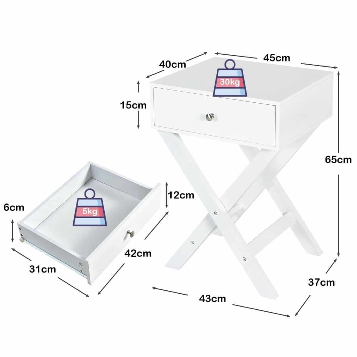 Bathroom Cabinet Dresser With Shelves Classic