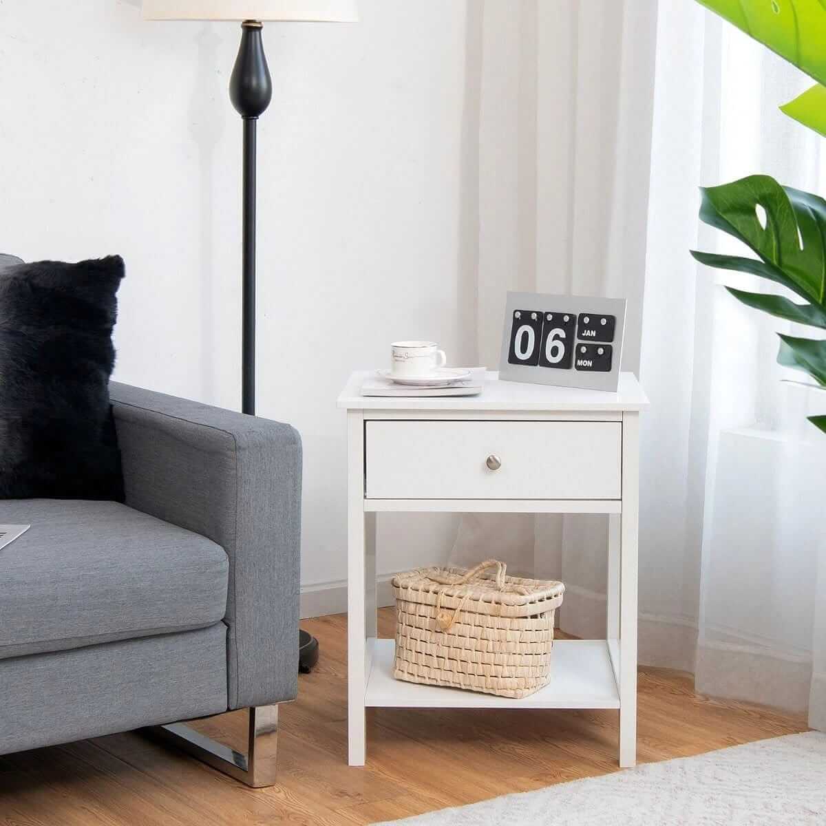 Bathroom Cabinet Dresser With Shelves Classic