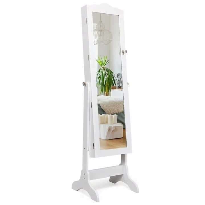 Mirror With Jewelry And Accessories Cabinet 160 x 37 x 45 cm