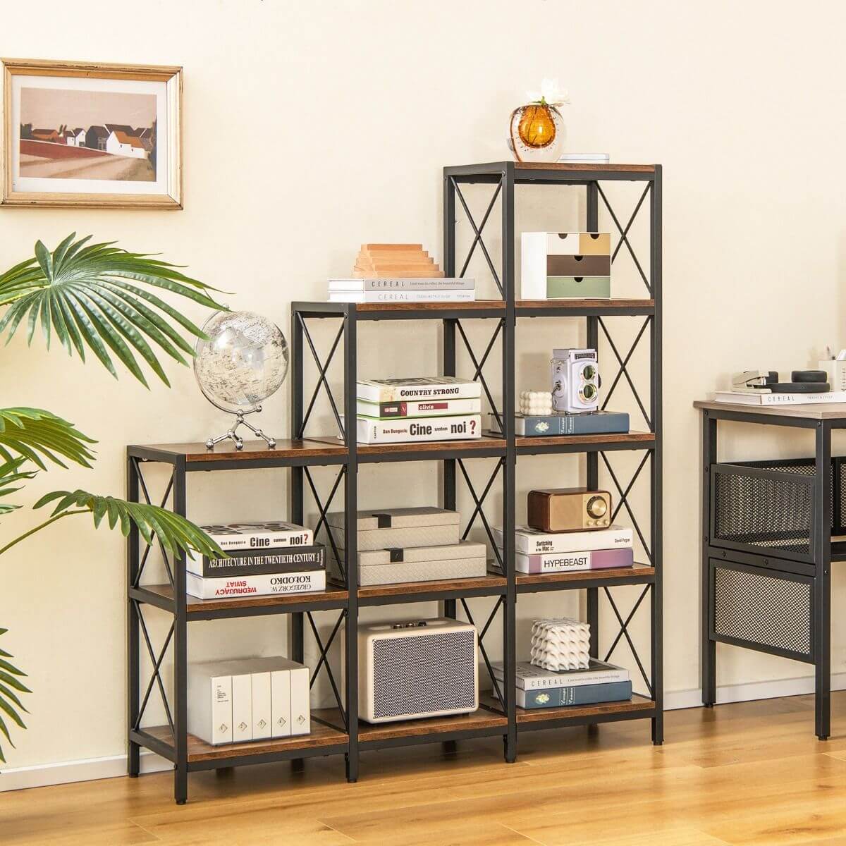 Bathroom Cabinet Dresser With Shelves Classic