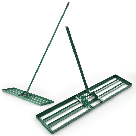 Sodo Vejos Lyginimo (levelingo) Grėblys Su Ilga Rankena 91 x 25 cm