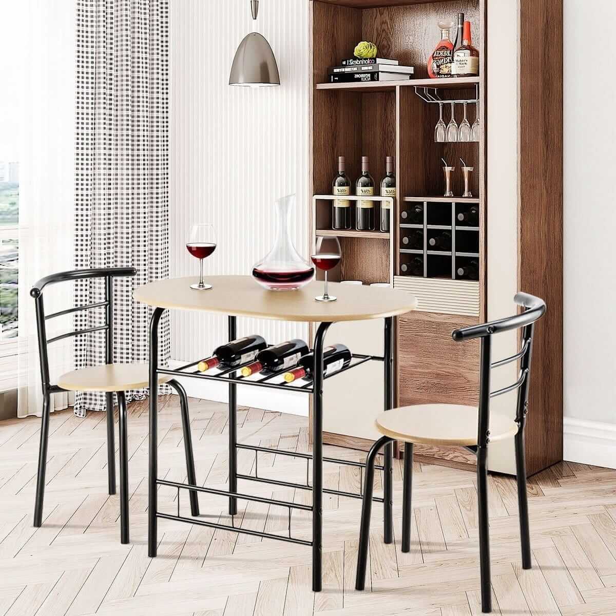 Stalas Ir 2 Kėdės Virtuvės Valgomojo Kambariui Ir Svetainei