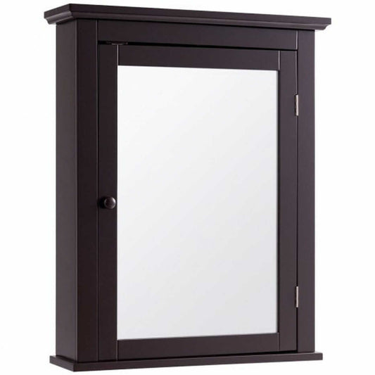 Jewelry And Accessories Cabinet With Mirror 156 × 37 × 46 cm